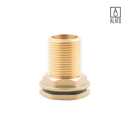 Врезка для резервуара латунная, 0138-2020, 3/4" 