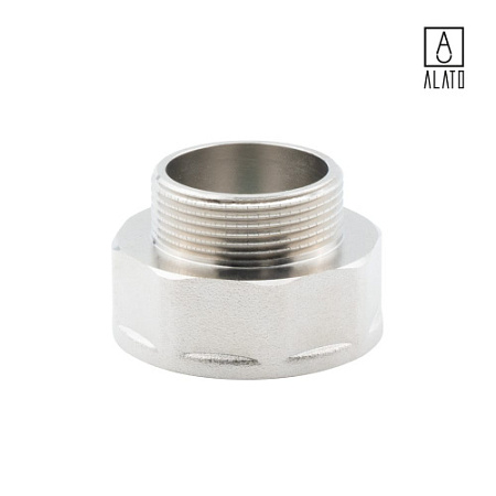 Переходник ВР-НР, никелированный, 0105-5040, 2" х 1 1/2"