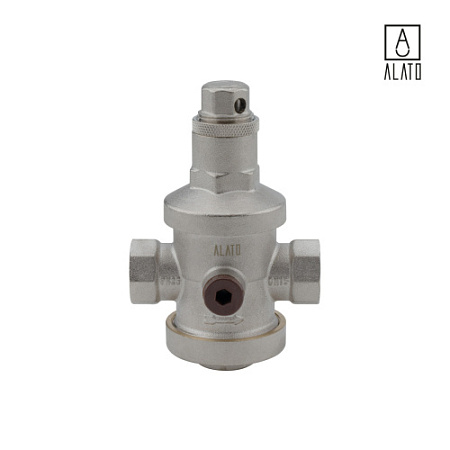 Редуктор давления, компенсационного действия, 0602-1515, 1/2", ВР/ВР