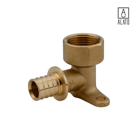 Угольник настенный с креплением, 1012-2020, 20 x Rp 3/4"