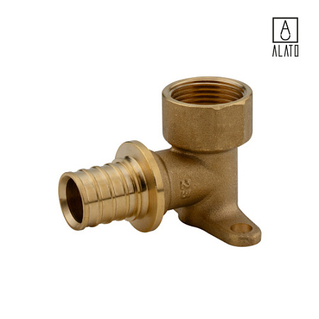 Угольник настенный с креплением, 1012-2520, 25 x Rp 3/4""