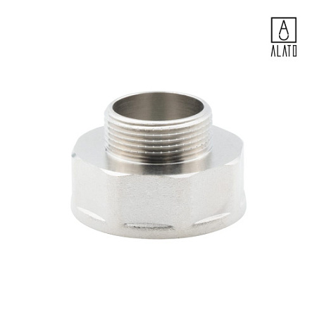 Переходник ВР-НР, никелированный, 0105-5032, 2" х 1 1/4"