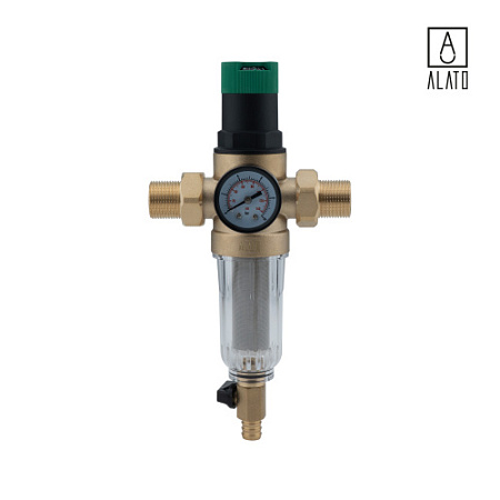 Фильтр со встроенным редуктором давления для холодной воды, 0805-2020, 3/4"