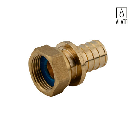 Переходник с накидной гайкой под плоское уплотнение, 1015-2520, 25 x G 3/4"