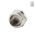 Заглушка НР, никелированная, 0120-1515, 1/2&amp;quot; 