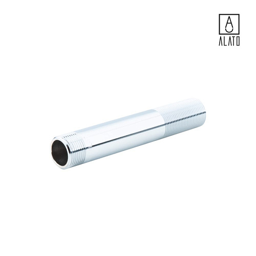 Неразъемный сгон НР-НР, хромированный, 0127-2015, 3/4&amp;quot; х 150 мм