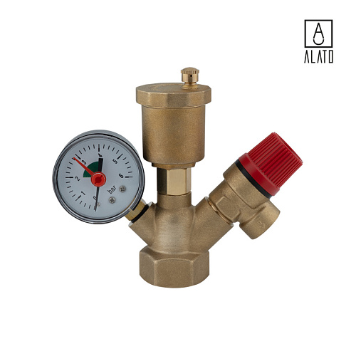 Группа безопасности для котлов, 0705-0025, 1&amp;quot;, ВР