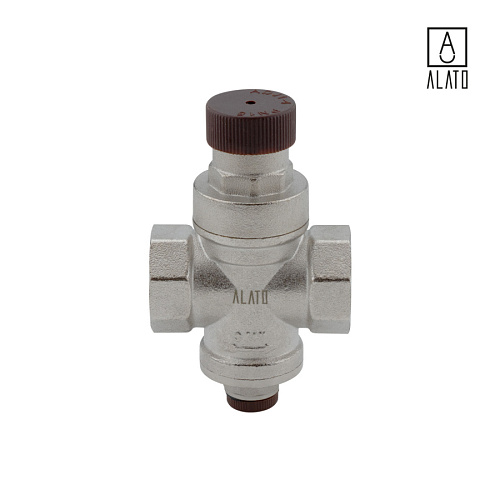 Редуктор давления с выходом для манометра, 0601-2020, 3/4&amp;quot;, ВР/ВР