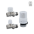 Блистер термостатический комплект,  прямой, 0411-1515, 1/2&amp;quot;
