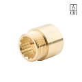 Удлинитель ВР-НР, латунный, 0124-2525, 1&amp;quot; х 25 мм