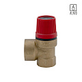 Клапан предохранительный для систем отопления, 0710-0030, 1/2&amp;quot; x 3/4&amp;quot; x 3 бара