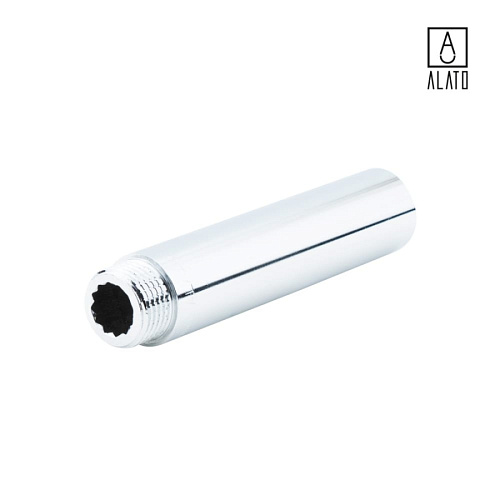 Удлинитель ВР-НР, хромированный, 0125-1500, 1/2&amp;quot; х 100 мм