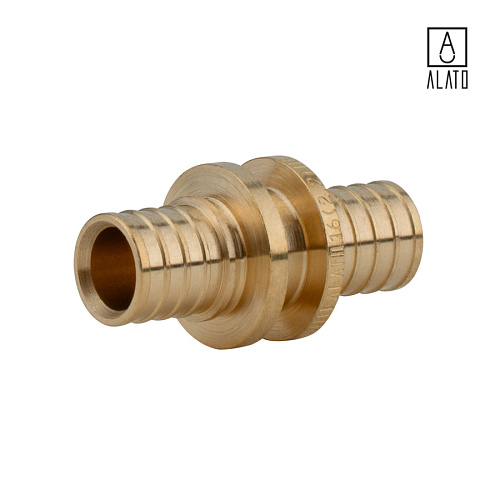 Муфта соединительная равнопроходная, 1002-1616, 16 мм