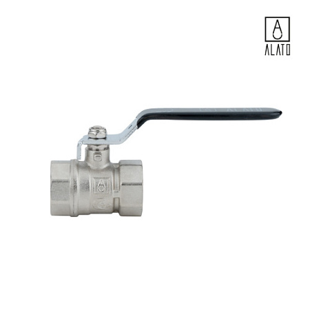 Кран шаровой, неполнопроходной, ВР/ВР, ручка рычаг 0202-2525, 1" x 1"