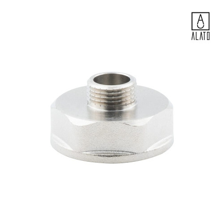 Переходник ВР-НР, никелированный, 0105-3215, 1 1/4" х 1/2"