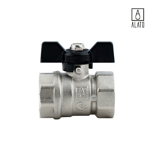 Кран шаровой, неполнопроходной, ВР/ВР, ручка бабочка 0201-2020, 3/4&amp;quot; x 3/4&amp;quot;