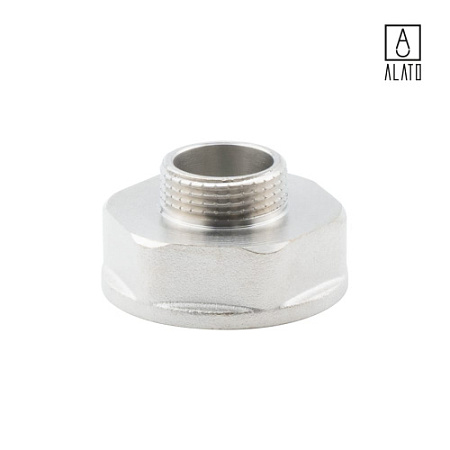 Переходник ВР-НР, никелированный, 0105-3220, 1 1/4" х 3/4"