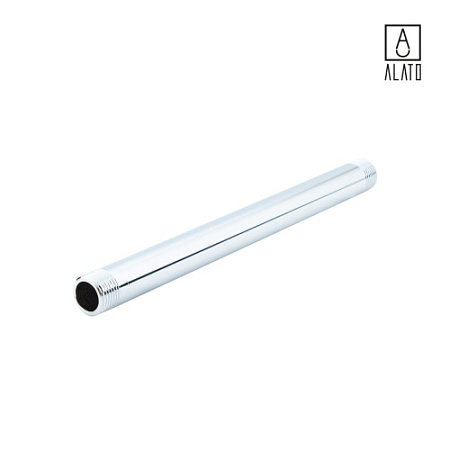 Удлинительный бочонок НР-НР, хромированный, 0126-1525, 1/2" х 250 мм