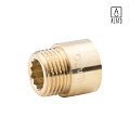 Удлинитель ВР-НР, латунный, 0124-1515, 1/2&amp;quot; х 15 мм