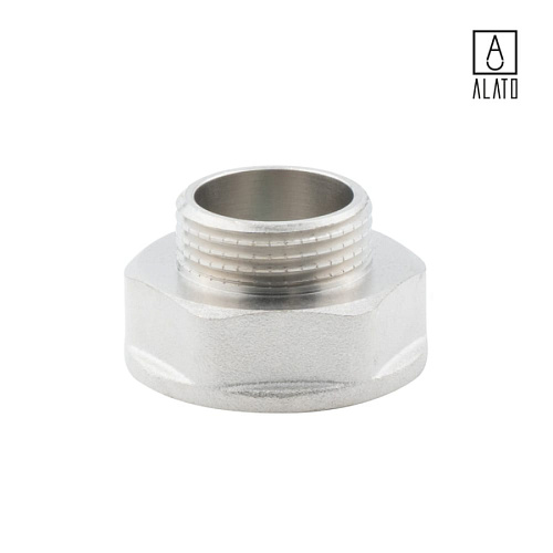 Переходник ВР-НР, никелированный, 0105-3225, 1 1/4&amp;quot; х 1&amp;quot;