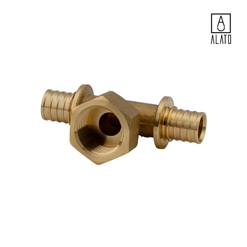 Тройник переходник с внутренней резьбой, 1008-1615, 16 x Rp 1/2&amp;quot; x 16