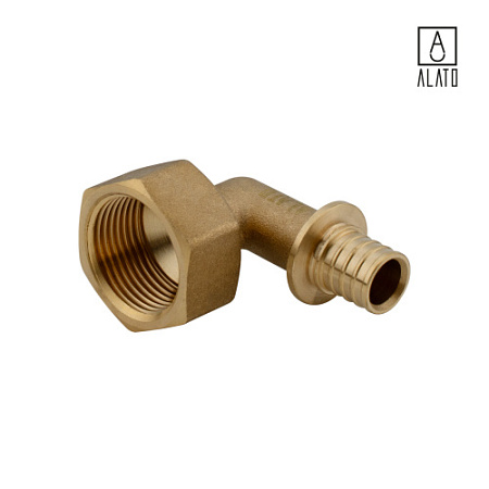 Угольник переходник с внутренней резьбой, 1011-1620, 16 x Rp 3/4"