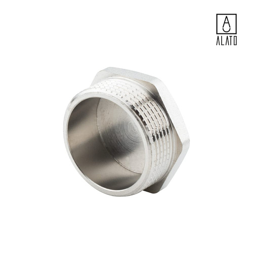 Заглушка НР, никелированная, 0120-4040, 1 1/2&amp;quot;