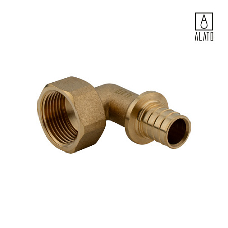 Угольник переходник с внутренней резьбой, 1011-2525, 25 x Rp 1"