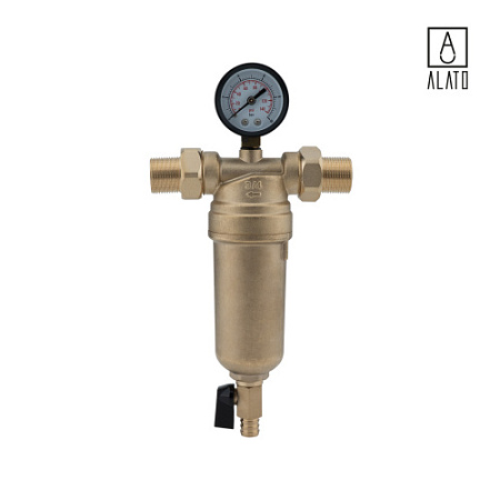 Фильтр промывной для горячей воды, 0802-2020, 3/4"