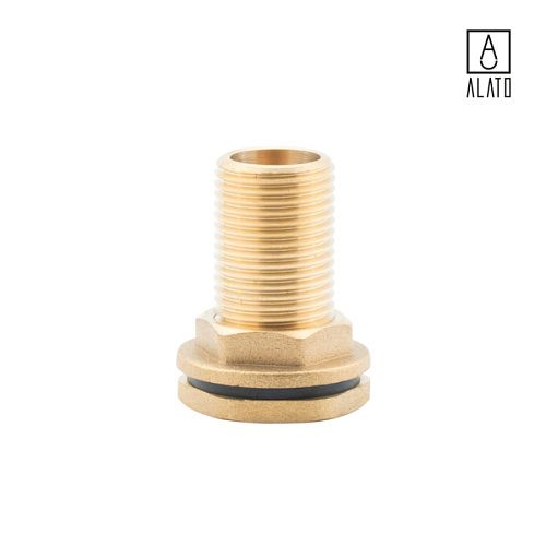 Врезка для резервуара латунная, 0138-1515, 1/2&amp;quot; 