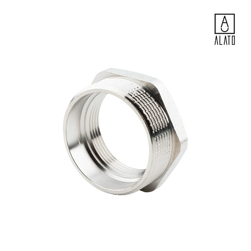 Футорка НР-ВР, никелированная, 0122-5040, 2&amp;quot; х 1 1/2&amp;quot;