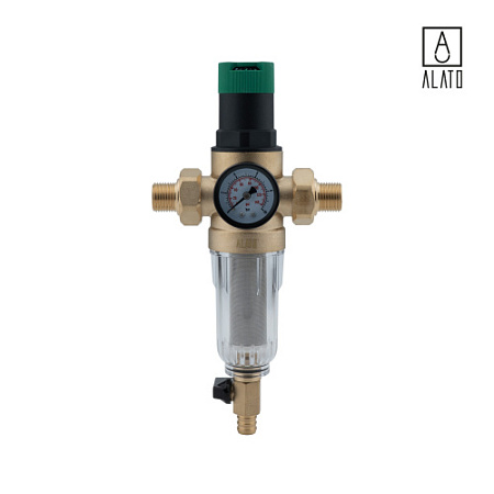 Фильтр со встроенным редуктором давления для холодной воды, 0805-1515, 1/2"