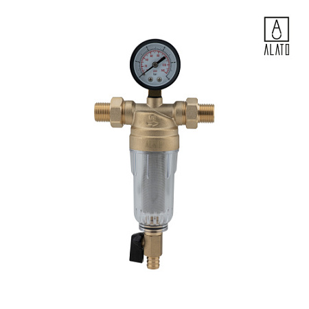 Фильтр промывной для холодной воды, 0801-1515, 1/2"