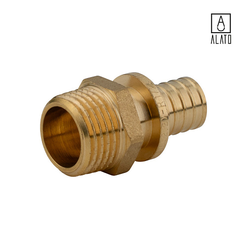 Переходник с наружной резьбой, 1004-1615, 16 x R 1/2&amp;quot;