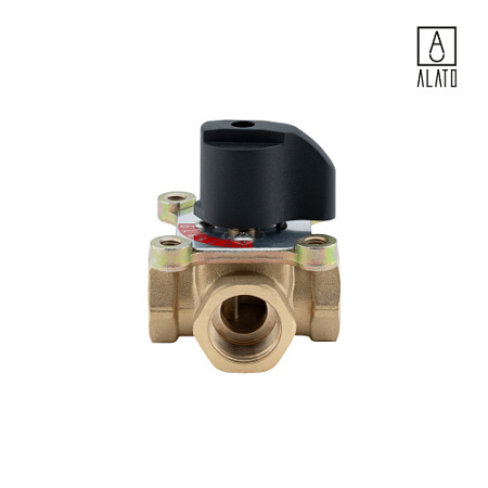 Трехходовой смесительный клапан, 0904-2020, 3/4"