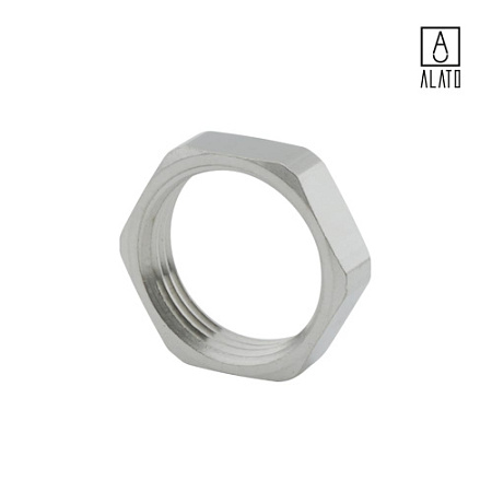 Контргайка ВР, никелированная, 0123-2020, 3/4" 