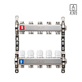 Коллектор без расходомеров ALATO 0302-0005, 1&amp;quot; x 3/4&amp;quot; x 5-вых
