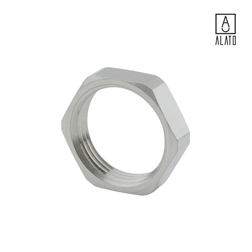 Контргайка ВР, никелированная, 0123-2020, 3/4&amp;quot; 