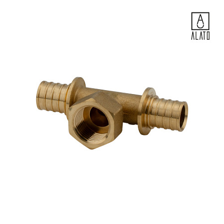 Тройник переходник с внутренней резьбой, 1008-2015, 20 x Rp 1/2" x 20 