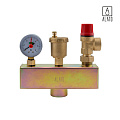Группа безопасности для котлов, 0707-0025, 1&amp;quot;, ВР