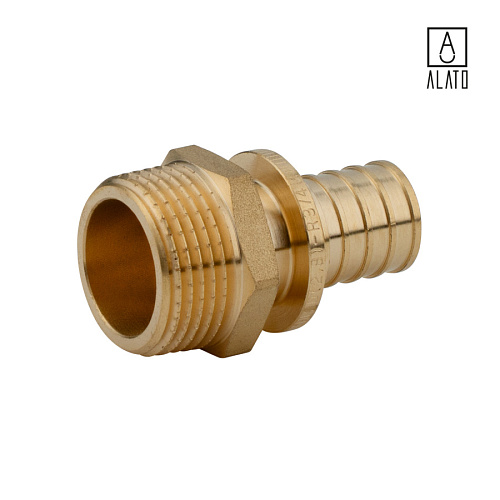 Переходник с наружной резьбой, 1004-2020, 20 x R 3/4&amp;quot;