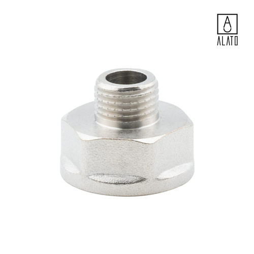 Переходник ВР-НР, никелированный, 0105-1508, 1/2&amp;quot; х 1/4