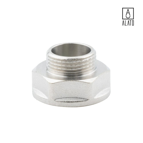 Переходник ВР-НР, никелированный, 0105-2520, 1&amp;quot; х 3/4&amp;quot;