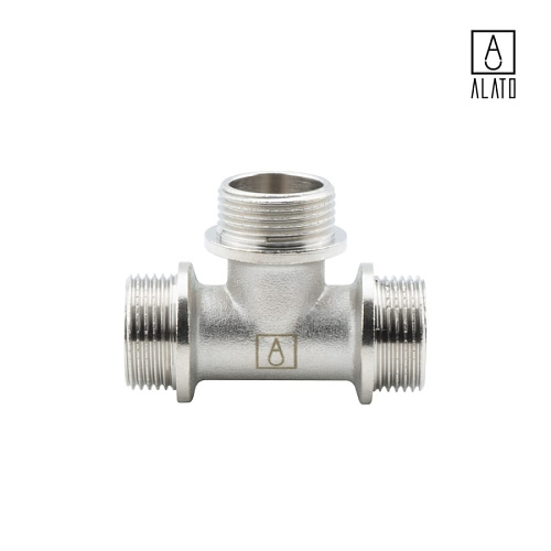 Тройник НР-НР-НР, никелированный, 0113-2020, 3/4&amp;quot; 