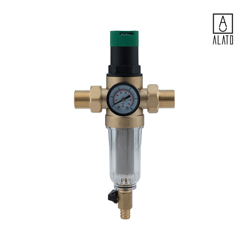 Фильтр со встроенным редуктором давления для холодной воды, 0805-2020, 3/4&amp;quot;