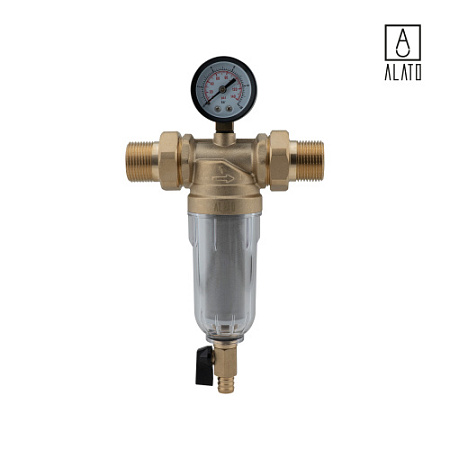 Фильтр промывной для холодной воды, 0801-2525, 1"