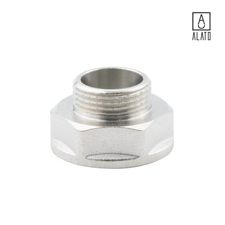 Переходник ВР-НР, никелированный, 0105-2520, 1" х 3/4"