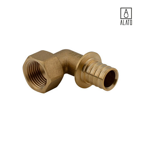 Угольник переходник с внутренней резьбой, 1011-2015, 20 x Rp 1/2"