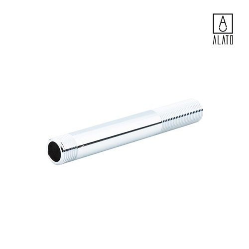 Неразъемный сгон НР-НР, хромированный, 0127-1515, 1/2&amp;quot; х 150 мм